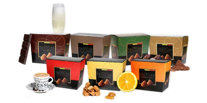 Originálne čokoládové truffles
