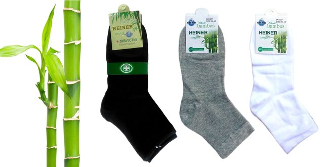 Pánske ponožky s bambusovým vlláknom
