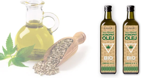 Certifikovaný konopný olej BIO Gaiahemp