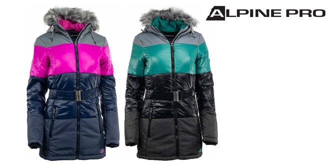 Dámska zimná bunda Alpine Pro s impregnáciou