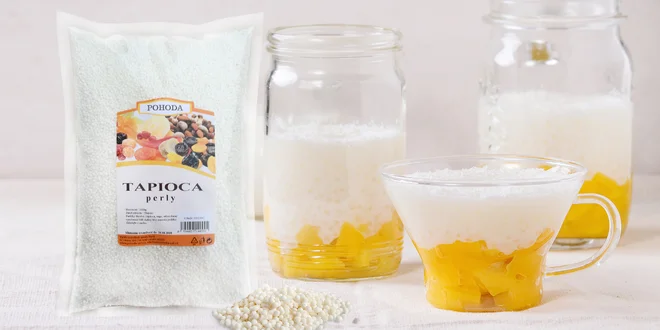Tapiocové perly: 1 kg zdroja živín do vašej kuchyne