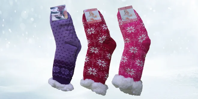 Jemné ovčie ponožky s hebkou podšívkou