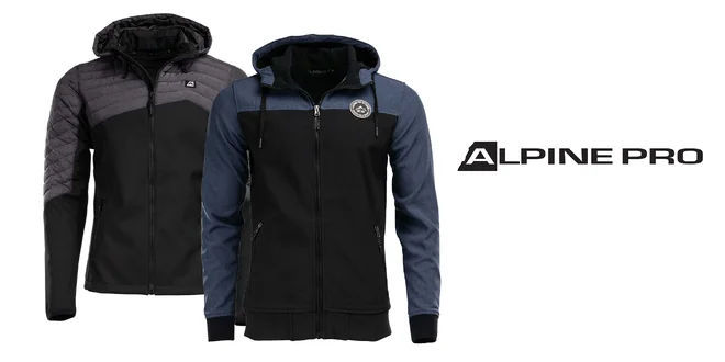 Kvalitné hrejivé pánske bundy Alpine Pro