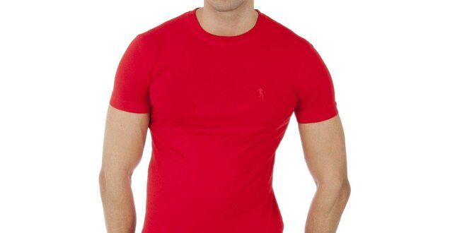 Pánske červené tričko Bikkembergs