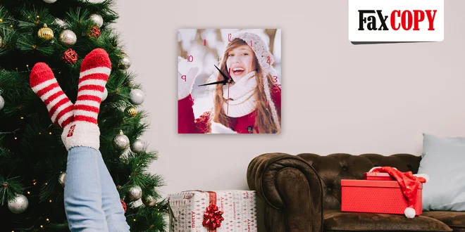 Originálne fotohodiny s vlastným motívom