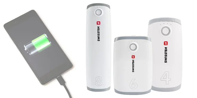 Praktická Swissten Recovery Power Bank