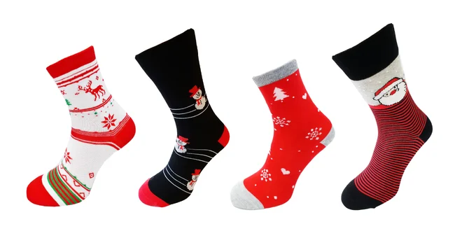 Veselé vianočné ponožky Crazy Socks