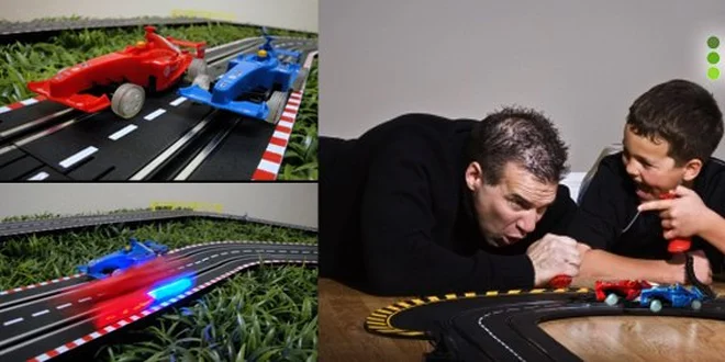 29,90 eur za interaktívnu autodráhu Mustang