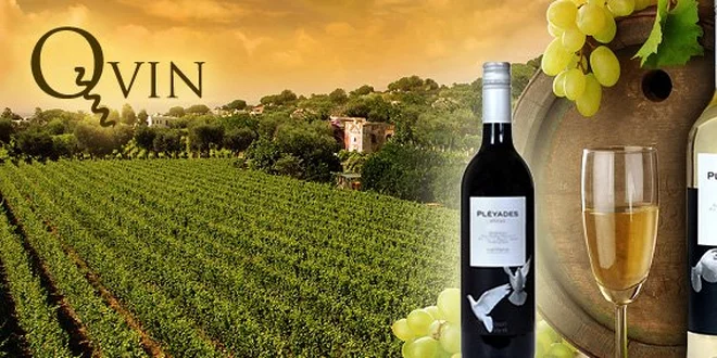9,50 eur za dve fľaše španielskeho bieleho vína Macabeo a červeného vína Shiraz, ročník 2010