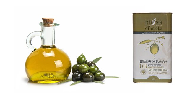 5 l extra panenského olivového oleja