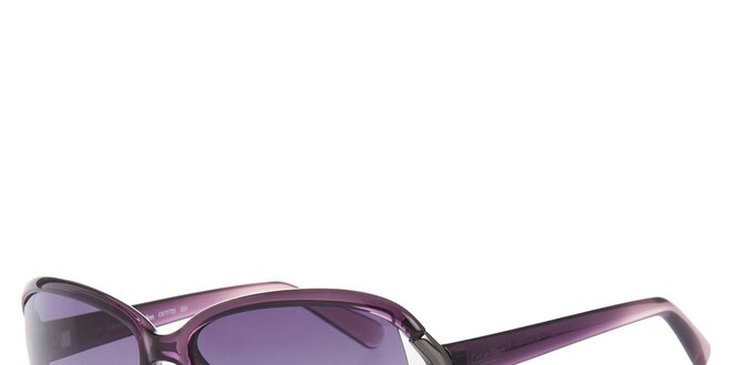 Dámske fialové slnečné okuliare Calvin Klein