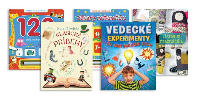 Poučné a hravé detské knihy od Svojtky