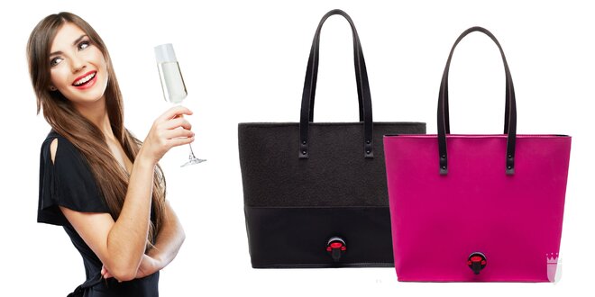 Nielen na víno: kabelky s kohútikom v troch farbách