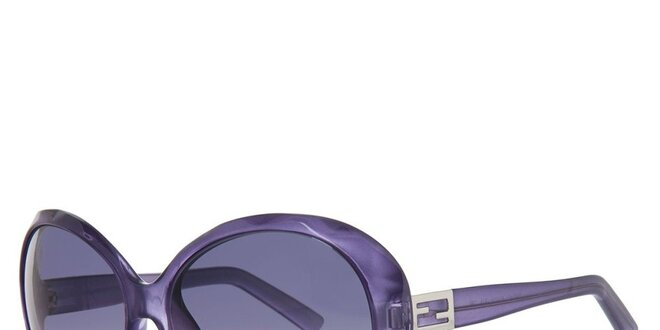 Dámske fialové slnečné okuliare Fendi