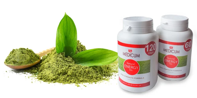 1 x 60 alebo 120 kapsúl NATURAL ENERGY Pills