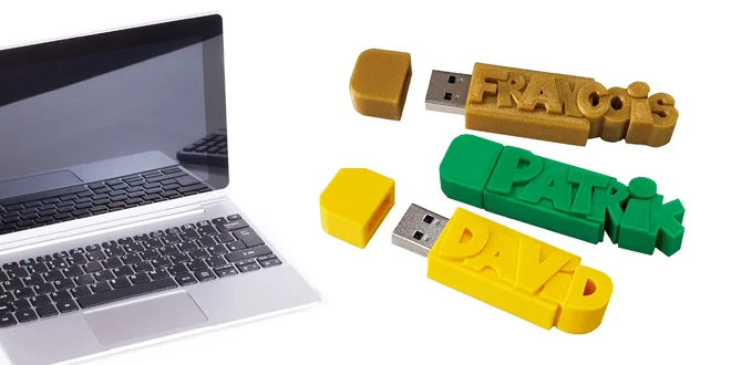 USB kľúč s vaším menom alebo textom