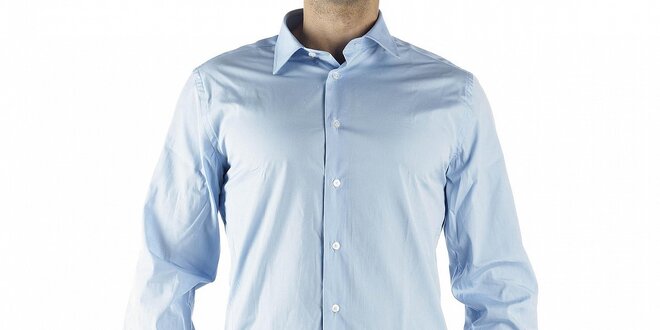 Pánska svetlo modrá košela Calvin Klein