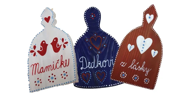 Handmade drevené lopáriky s krásnymi motívmi!