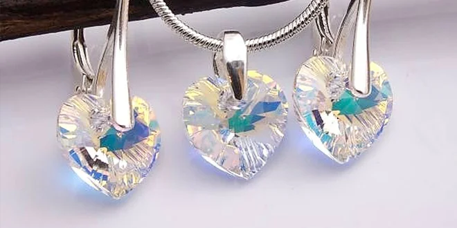 Súpravy šperkov Swarovski Crystallized Elements