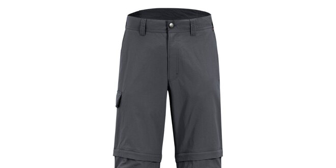 Pánske šedé nohavice Meier s odopínateľnými nohavicami