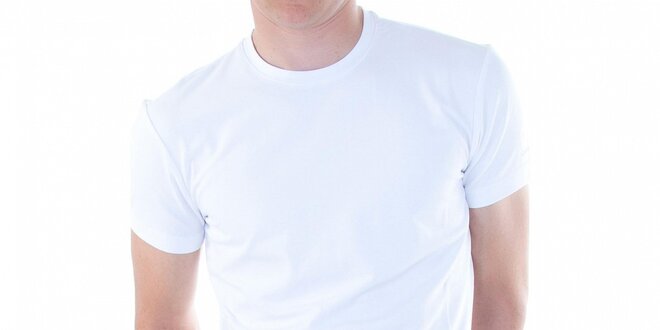 Pánske biele tričko Calvin Klein
