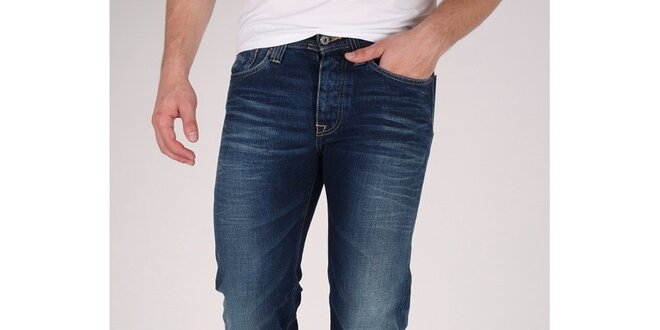 Pánske tmavo modré džínsy Pepe Jeans