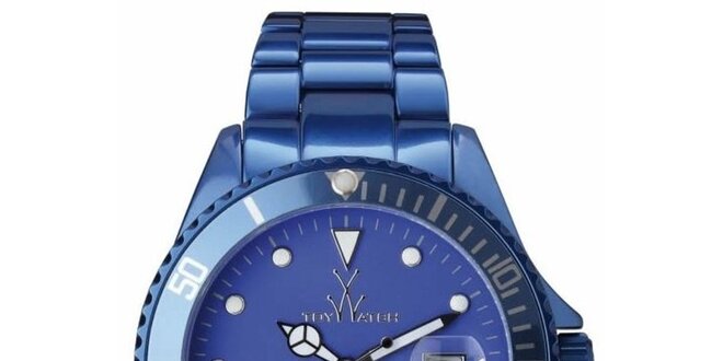 Pánske modré analógové hodinky Toy