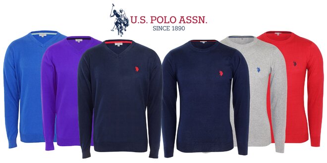 Pánske bavlnené svetre U.S. POLO ASSN