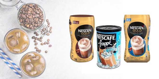 Skvelé osvieženie hotové v okamihu: 3 druhy kávy Nescafé!