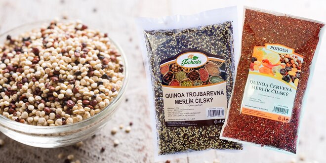 Quinoa - superpotravina budúcnosti a balíky plné zdravia