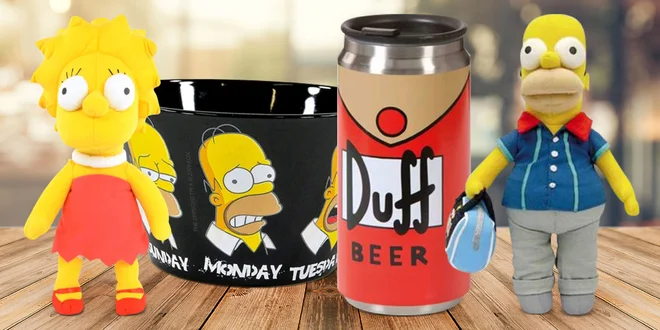 Oficiálna kolekcia 12 predmetov The Simpsons
