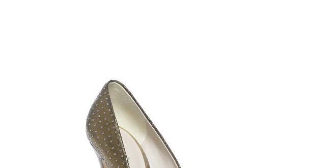 Luxusné topánky v zlatej farbe Bourne