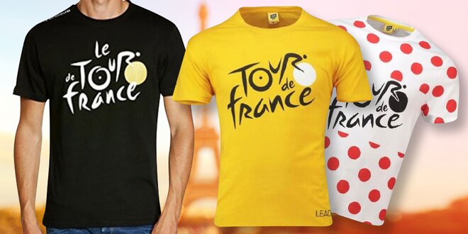 Oficiálne tričká z pretekov Tour de France