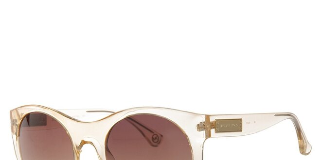 Dámske béžové transparentné slnečné okuliare Michael Kors