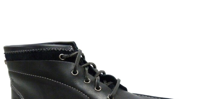 Pánske čiernobiele topánky Timberland