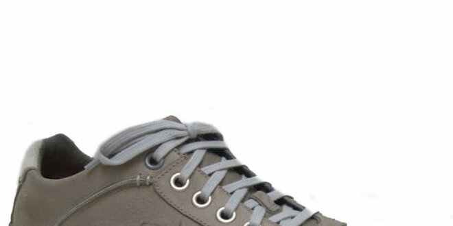 Pánske šedobéžové šnurovacie topánky Timberland