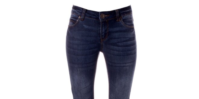 Dámske modré strečové džínsy Only