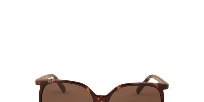 Dámske hnedé slnečné okuliare Calvin Klein