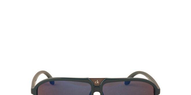 Dámske modrozelené slnečné okuliare Calvin Klein