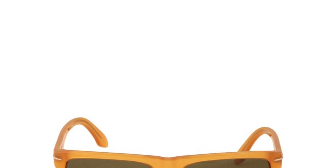 Dámske jantarovo žlté slnečné okuliare Calvin Klein