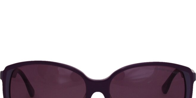 Dámske fialové slnečné okuliare Emporio Armani