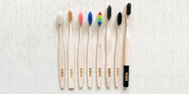 Bambusové zubné kefky: rôzne farby i tvrdosti