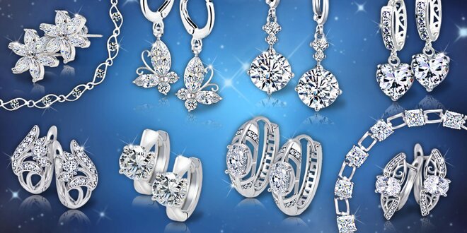 Luxusné náušnice a náramky La Diamantina