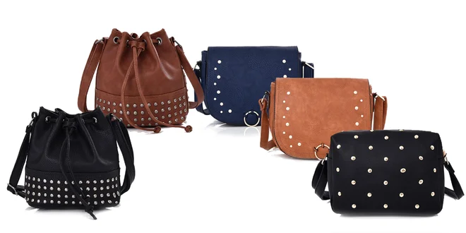 Dámske crossbody kabelky v niekoľkých farbách