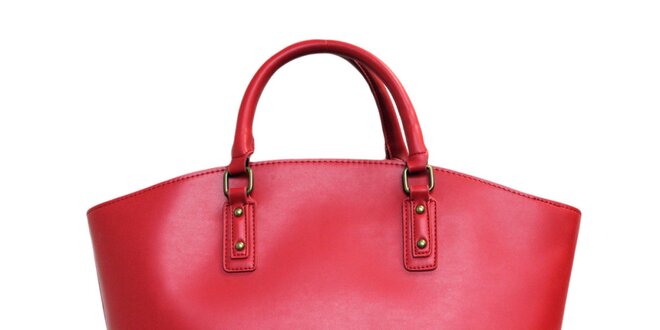 Dámska červená kabelka London Fashion
