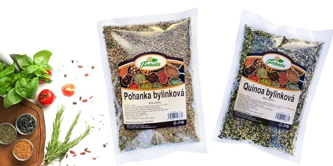 Rýchly obed: ochutená quinoa, krúpy a pohánka