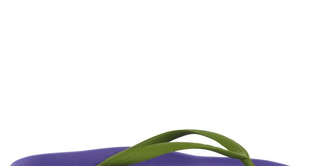 Dámske fialovo-zelené žabky Flip Flop