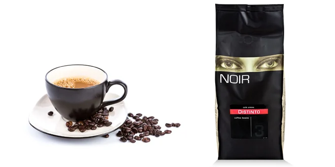 1000 g kávových zŕn: arabica+robusta (50:50)