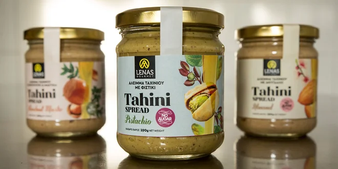 Grécke nátierky: mandľová, pistáciová aj tahini