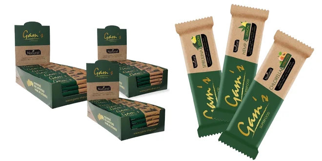 Lahodné superfood tyčinky Gam´s v 3 príchutiach